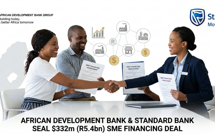 African Development Bank and Standard Bank Group Seal $332 million (ZAR 5.4 billion) Deal to Boost SME Financing in South Africa