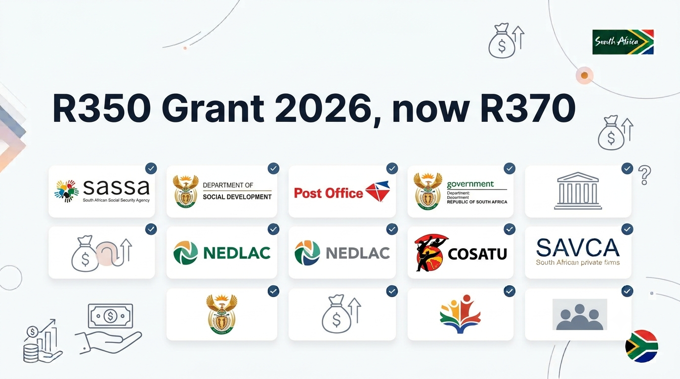 R350 Grant 2026: How to Apply for the R370 SASSA SRD Grant, Check Your Status & Appeal